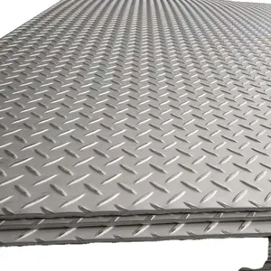 Factory manufacturer Q235B S235JR S355JR Carbon Steel Checkered Plate Iron Chequered Sheet Diamond plate