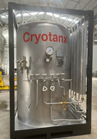 Nouveaux réservoirs de stockage horizontaux cryogéniques en acier inoxydable et acier au carbone pour azote liquide avec pompe et moteur (LOX, CO2, azote, GPL)