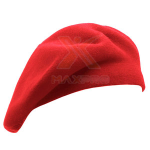 Bérets écologiques les plus vendus, dernier style, couleur rouge, accessoires d'uniforme, bérets - Product Image 3