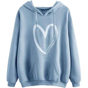 100% coton et polaire femmes à manches longues pull Fit Slim décontracté femme sweats à capuche en gros meilleur prix bas - Product Image 1