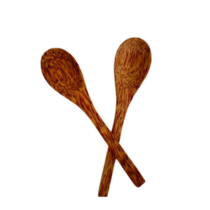 Cuchara de madera tradicional-Cuchara de mango largo para té y postre-Elaborada con madera dura ecológica-Cuchara de madera perfecta para el mercado - Product Image 1