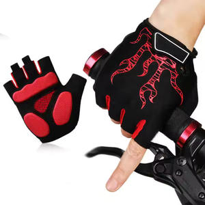 Guantes de Ciclismo de Medio Dedo para Hombre, de Alta Calidad, Spandex/Algodón, Ecológicos y Transpirables, para las Cuatro Estaciones - Product Image 2