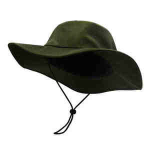 Chapeau de seau brodé imprimé en coton personnalisé pour adultes chapeau rond décontracté avec large bord pour un usage quotidien - Product Image 6