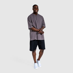 Camisas Polo Extra Grandes para Hombre de Alta Calidad OEM, Personalizadas, de Poliéster y Algodón, Estilo Piqué, Suaves, Casuales, de Manga Corta, Talla Grande - Product Image 6