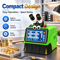 Soudeuse laser YAG pour la réparation de bijoux en or, machine de soudage laser par points de bureau avec microscope, soudage de précision pour bijoux
