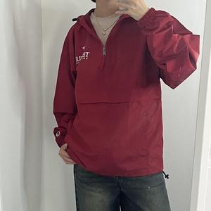 เสื้อแจ็คเก็ตกันลมสำหรับผู้ชายเสื้อกันลมมีฮู้ดเสื้อโค้ทลำลองสำหรับผู้ชายเสื้อแจ็คเก็ตฤดูใบไม้ร่วง - Product Image 4