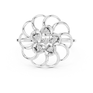 ชื่อและแหวนวันที่10K สำหรับวันครบรอบในทองคำ - Product Image 4