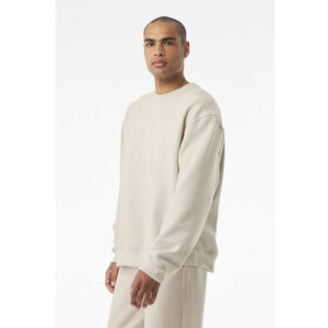 Bella + Canvas Unisex 10 Oz. Sudadera de Forro Polar Grueso con Cuello Redondo-4711 100% Algodón Invierno Impresión Digital - Product Image 3