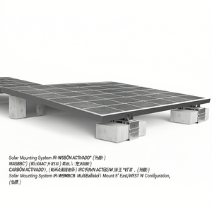 Système de montage solaire IR-W5MBCB MultiBallast Mount 5 Configuration Est/Ouest W - Product Image 2