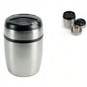 Contenedor Térmico de Acero Inoxidable Ilsa de 1.5 Litros con Doble Compartimento 1106150, Producto para Almacenamiento de Alimentos - Product Image 2