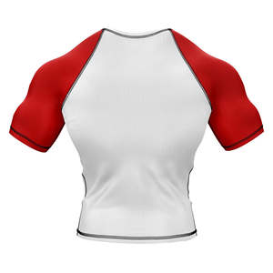 2024 personalizado BJJ Rash Guard Jiu Jitsu camisa de compresión de manga larga de secado rápido transpirable No Gi ropa deportiva OEM - Product Image 4