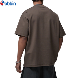Camiseta Personalizada para Hombre, Talla Grande, Logotipo Personalizado, Algodón Grueso Premium, 100% Algodón, 320 g/m², Impresión de Camisetas, Camiseta para Hombre - Product Image 3