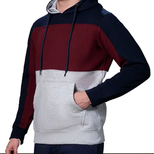 Dernier design, manches longues, confortables, qualité supérieure, vêtements décontractés, séchage rapide, sweats à capuche d'hiver pour hommes, coton/bambou/polyester polaire - Product Image 1
