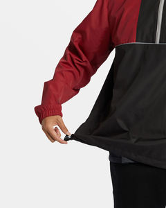 Chaqueta Cortavientos de Alta Calidad al por Mayor, Chaqueta Anorak Ligera y Transpirable con Bloques de Color, Talla Grande - Product Image 4