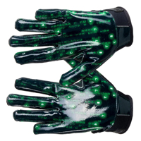 Guantes de fútbol gaélico Oozie Sports, de alta calidad, ligeros, transpirables, con cierre de cordones y correa ajustable para la muñeca.