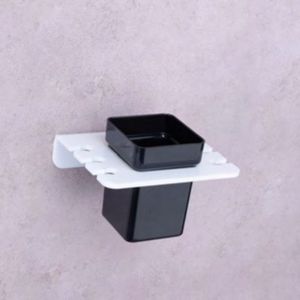 MISHWA PA 16 Toothbrush Holder Commercial Grade Waterproof Anti-Bacterial <b>Bathroom</b> Organizer Multi-Slot Design for Hotels Dental - Product Image 1