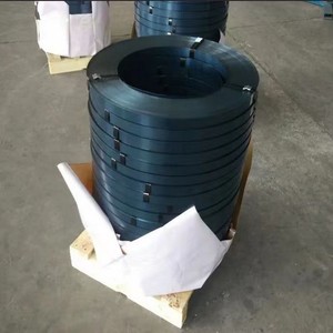 Striscia d'acciaio laminata a freddo in acciaio ad alto tenore di carbonio 0.6 19mm <span class=keywords><strong>OSC</strong></span> 800N/mm² 40kg rotolo di cintura in acciaio per imballaggio - Product Image 4
