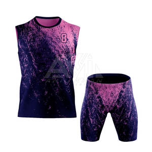 Nuevo Diseño de Uniformes Deportivos 7v7 para Hombre, Transpirables, de Manga Corta, Alta Calidad, 100% Poliéster, Personalizables 2026 - Product Image 1