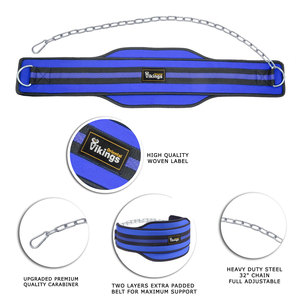 Custom Eva <b>Chain</b> Dipping <b>Belts</b> for Weightlifting and Fitness Gym Equipment - Product Image 3