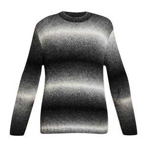Pull en acrylique léger et chaud pour homme, tricot d'automne à manches longues, design doux et confortable, logo personnalisable sur le devant, pull de haute qualité - Product Image 1