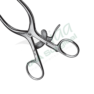 Rétracteurs auto-serrants Anderson Adson 4x4 à 4 griffes, 19 cm, en acier inoxydable allemand de haute qualité, les plus vendus à prix abordable - Product Image 2