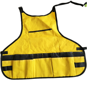 Tablier bavoir de jardinage Oxford 600D avec poches pour le nettoyage Kit de tablier complet - Product Image 3