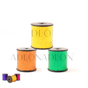 Fil métallique en fibre PET de type M ADLON AD-111 de haute qualité et haute ténacité, fil coloré or argent, brillance élevée, résistant à la main - Product Image 2