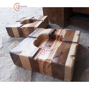 Maravilloso Cenicero de decoración de barra de madera, decoración de mesa, soporte para cenizas, Cenicero resistente al óxido, accesorios para fumar en el hogar y el Hotel, gran oferta - Product Image 4
