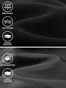 Men's Retro College Style All-Season Varsity Jacket PU Leather Embroidered Stitching Loose Fit CollegeBaseballjacket for men - Product Image 5