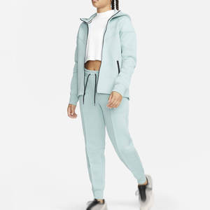 Conjunto deportivo personalizado para mujer con sudadera con capucha y pantalones deportivos para gimnasio, fitness, viajes, ropa de calle, venta al por mayor - Product Image 3