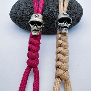 จี้รูปหัวกะโหล<span class=keywords><strong>ก</strong></span>ห้าดาวพร้อมจี้สาย<span class=keywords><strong>ค</strong></span>ล้อง<span class=keywords><strong>ค</strong></span>อเ<span class=keywords><strong>ค</strong></span>รื่องประดับเชือก<span class=keywords><strong>พารา</strong></span><span class=keywords><strong>ค</strong></span>อร์ดแบบทำมือ<span class=keywords><strong>ส</strong></span>ำหรับไฟฉายมีดพ<span class=keywords><strong>ก</strong></span>พา - Product Image 2