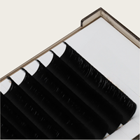Vendeur de cils facile à ventiler Extension de faux cils en vison à ventilateur rapide Mega Volume