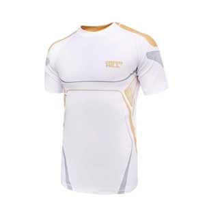 Green Hill 2023 Rashguard Sublimado Anti-UV para MMA, Blanco, con Mangas Cortas y Largas, Hecho de Nailon - Product Image 5