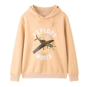 Plain <b>Long</b> Sleeves Factory Price Street Wear Men's <b>Hoodies</b> Basics Cotton Blended Pullover Customized Design <b>Oversized</b> <b>Hoodies</b> - Product Image 5