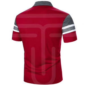 Camisetas Polo Casuales para Hombre, Nuevo Diseño en Venta, Logotipo Personalizado, Color Sólido, Transpirables - Product Image 3