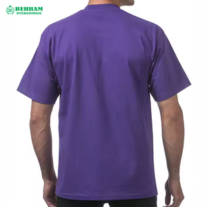 Camiseta Casual para Hombre, 100% Algodón, Cuello Redondo, Corte Regular, Diseño Liso, Ecológica - Product Image 6