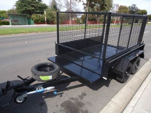 Nouvelle remorque à bétail freinée 8x5 avec feux LED, entièrement galvanisée, 3500 kg ATM, cage 600 mm x 10 x 6, freins électriques - En promotion - Product Image 2