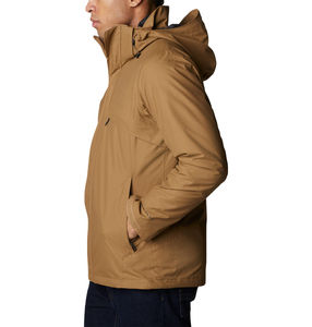 Chaquetas para exteriores de estilo informal para hombre, cortavientos de talla grande a prueba de viento, Sudadera con capucha desmontable, chaqueta deportiva impermeable para hombre - Product Image 3