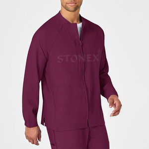 Vente en gros de vestes de gommage médical de haute qualité pour hommes Vestes de gommage pour hommes personnalisées de meilleur fournisseur - Product Image 2