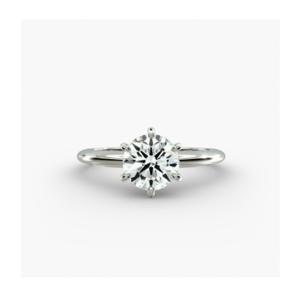 Anillo de Diamantes de Oro Blanco de 10K Vintage y Elegante para Mujer, Diseño Radiante y Cómodo para Uso Diario y Bodas - Product Image 3