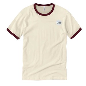 T-shirts personnalisés Bella Canvas Ringer pour hommes - Coton/fibre de bambou, impression numérique, design 3D - Product Image 1