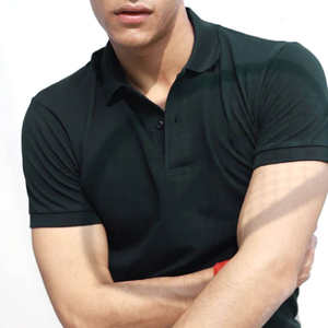 Nouveauté : Polo pour homme, élégant et confortable, col rond, coton respirant, design tricoté pour le streetwear - Product Image 4