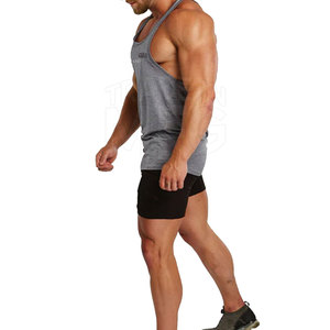 OEM Servicio Ropa de verano Hombres ligeros Camiseta sin mangas Tallas grandes Adultos Use Uso al aire libre Hombres Camiseta sin mangas - Product Image 6