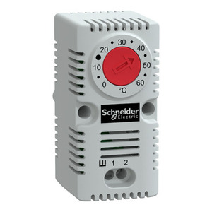 Termostato Semplice Schneider Electric ClimaSys CC NSYCCOTHC 250V, Interruttori di Controllo Temperatura (TDS) da 0 a 60°C NC - Product Image 1