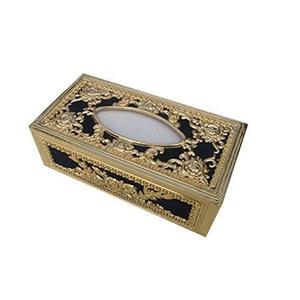 Porte-serviettes en métal de qualité supérieure, finition antique, boîte à mouchoirs, vente chaude pour le bureau et la maison, utilisation de boîte à mouchoirs - Product Image 3