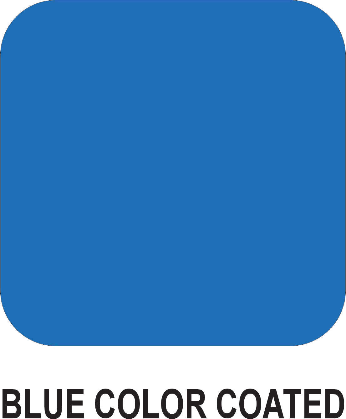 Blue Color Coated