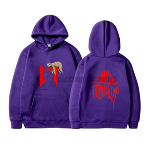 Sweat-shirt à capuche en molleton 100% coton pour femme, manches longues, couleur unie, imprimé, automne, écologique, logo personnalisé, pull-over sport - Product Image 6