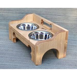 ชามอาหารสัตว์เลี้ยงแบบหรูหราทำจากสแตนเลสขัดเงาเป็นมิตรกับสิ่งแวดล้อมของขวัญทางธุรกิจสำหรับสุนัขแมว - Product Image 3