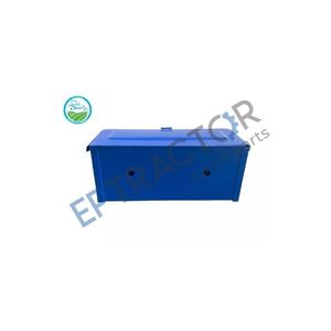 Blue Small Type Tractor Metal <b>Tool</b> <b>Box</b> Compatible With Ford Tractor Models - Product Image 2