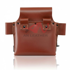 Tendance du moment : Sac à outils pour électricien en cuir de qualité supérieure, conçu pour les professionnels de la construction. - Product Image 2